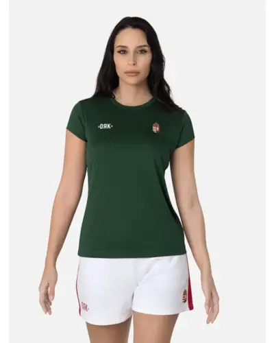 PÓLÓ HUNGARY SZURKOLÓ NŐI ZÖLD DORKO CHAMPIONS T-SHIRT WOMEN