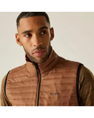 AndresonHybridB/W Férfi könnyû steppelt mellény