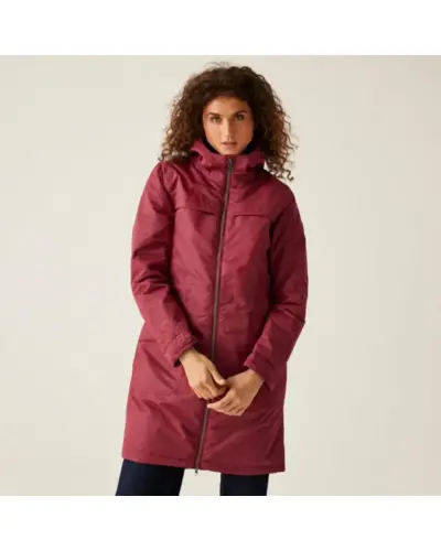 Romine II Női bélelt meleg kabát 10000 vízálló és lélegző