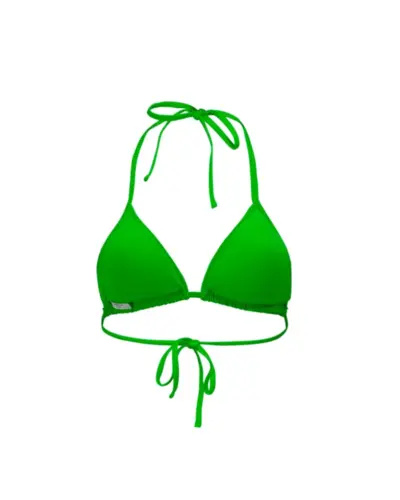 Bikini Felső Zöld PUMA SWIM WOMEN TRIANGLE BIKINI TOP 1P