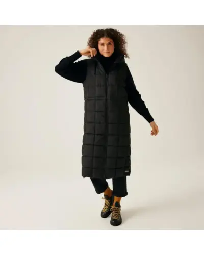 Leandra B/W Női steppelt mellény