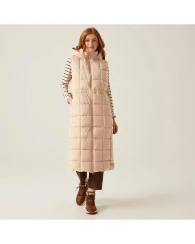 Leandra B/W Női steppelt mellény