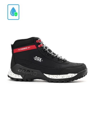 DORKO BAKANCS FÉRFI FEKETE-FEHÉR-PIROS EVEREST WATERPROOF