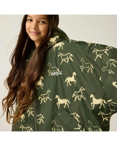 Jnr Wproof Robe Gyerek esőkabát frotír béléssel 