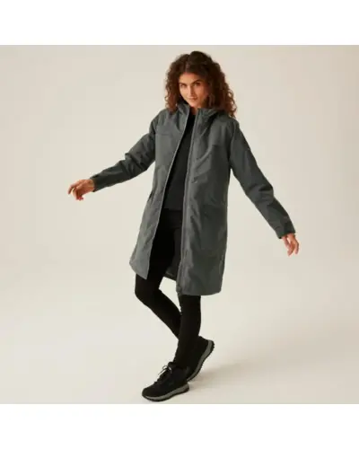 Romine II Női bélelt meleg kabát 10000 vízálló és lélegző