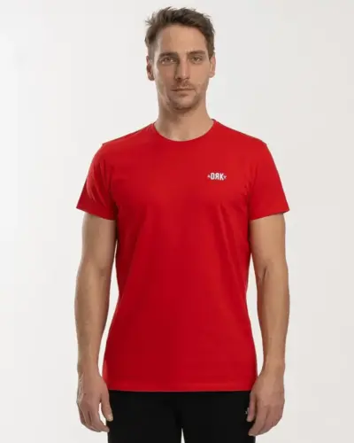 PÓLÓ KÖRNYAKAS FÉRFI PIROS DORKO LIAM